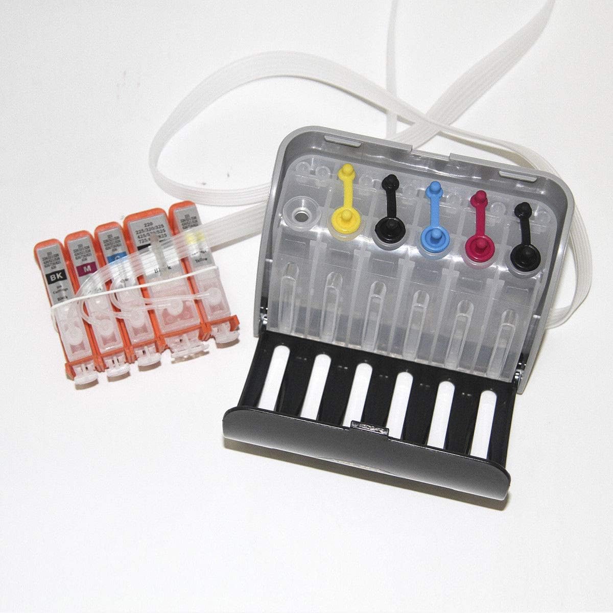 for Canon TS8040 TS9040 TS8050 TS9050 PGI 470 CLI 471 570 571 PGI570 PGI470 W Ink Flow Damper refillable Ink Supply CISS CIS Cartridge Continuous System