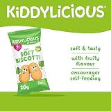 Kiddylicious Apple Biscotti 6 Packs 6 x 6 for 7+ Months Baby Snacks view 5