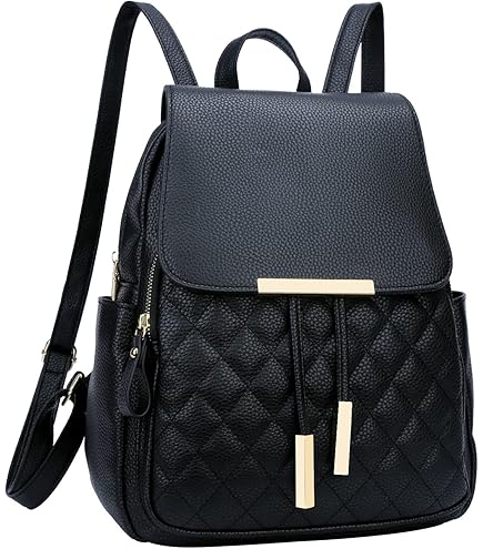 Amazon.com: Madden Girl Nylon Flap Backpack, Black  display picture 1