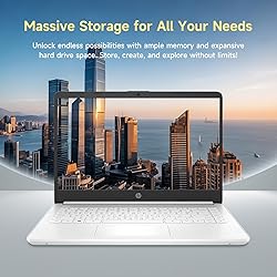 HP 14" Ultral Light Laptop for Students and
