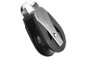 DOITOOL Sailboat Pulley Block Stainless Steel Smooth Operation for Kayak Anchor Trolley Marine Hardware