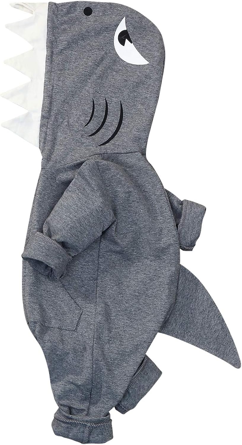 YOUNGER TREE Baby Boys Girls Cotton Rompers Long-Sleeve Jumpsuit Bodysuit Onesie Fall Winter Clothes for 0-24 Months Infant: Clothing