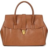 LAIQIAN Leather Tote Bags for Women Large Work Hangbag Vintage Luxury Designer Handbag Top Handle Bag 2025