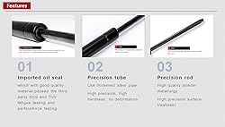 2Pcs Front HOOD Struts Lift Supports Compatible