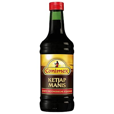Conimex Ketjap Manis Indonesian Zoet/Sweet Soy Sauce 17 oz 490 ml