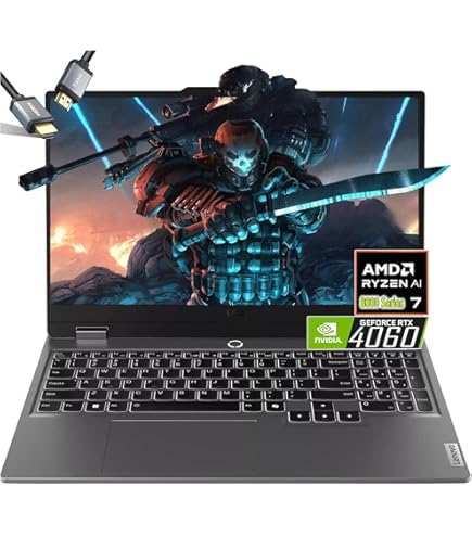 Amazon.com: Lenovo LOQ Gaming Laptop RTX 4060 - AMD Ryzen 7 8845HS
