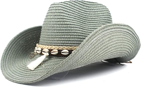 Amazon Co Jp Hybjp 麦わら帽子 メンズ 夏 通気性 わら カジュアル 紫外線防止 おしゃれ 帽子 色 Green サイズ 56 58cm 服 ファッション小物