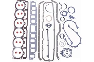 LOWPRICEDAUTOPARTS Full Gasket Set for 81-85 AMC/Jeep 4.2L/258 OHV L6 12V - J258L-76