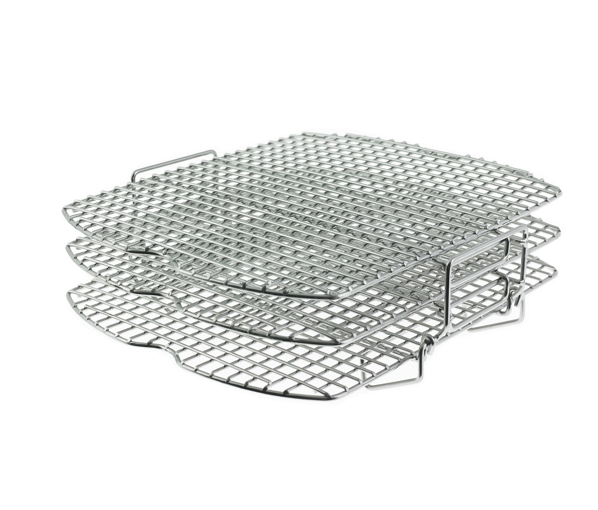 Ninja 3-Tier Dehydrate Rack [4138J301UKE] Official Accessory Compatible with Ninja Health Grill AG301, Silver