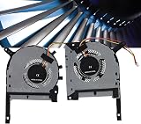 Akozon 2pcs CPU GPU Cooling Fans for ASUS TUF FX505 FX705 FX506 Series 4-Pin view 5