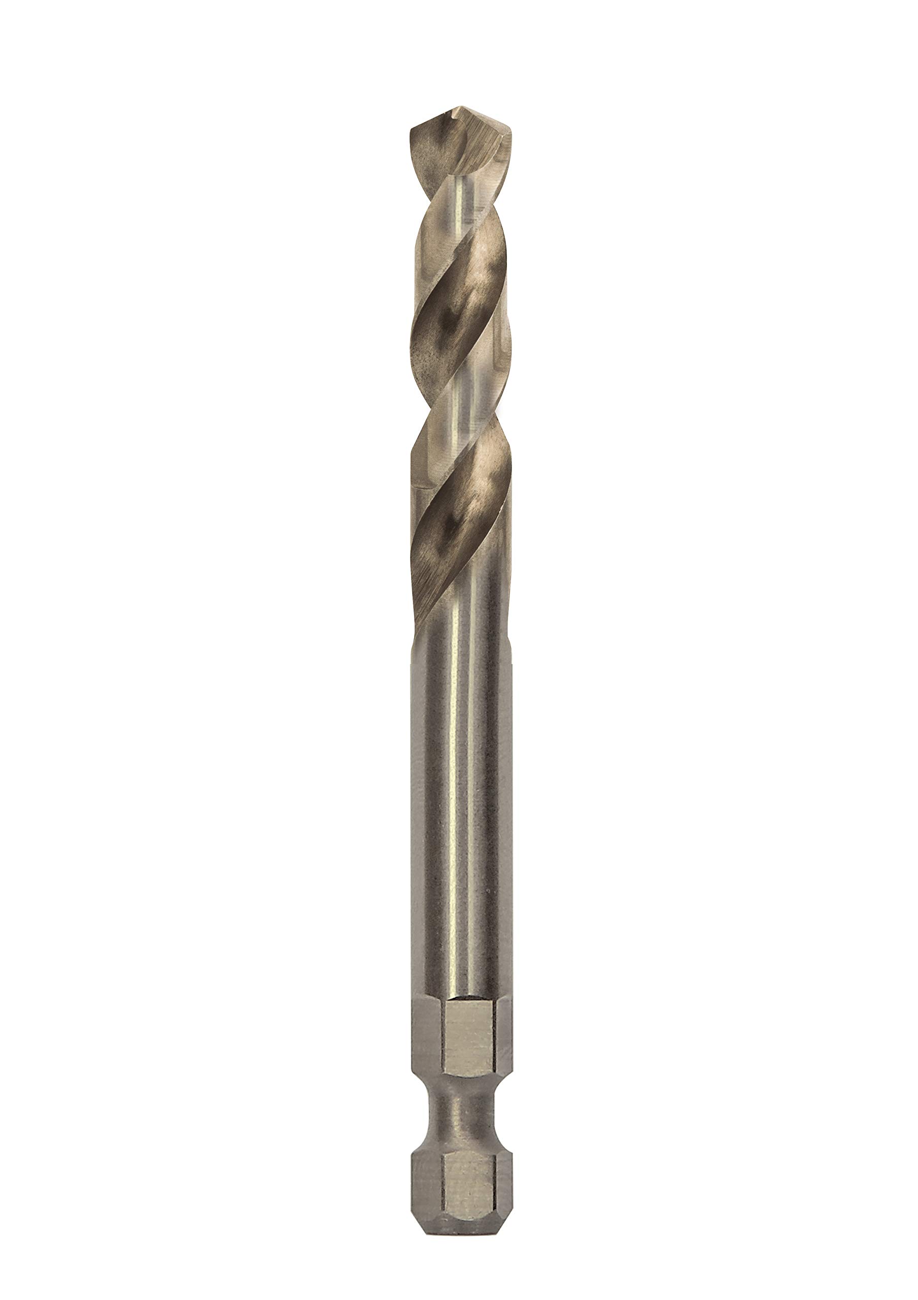 Bosch Professional 1x Pilot Drill Bit Plus HSS-Co (Socket 7/16" Hexagonal Shank, 7.15 x 85 mm, Accessory Hole Saw)