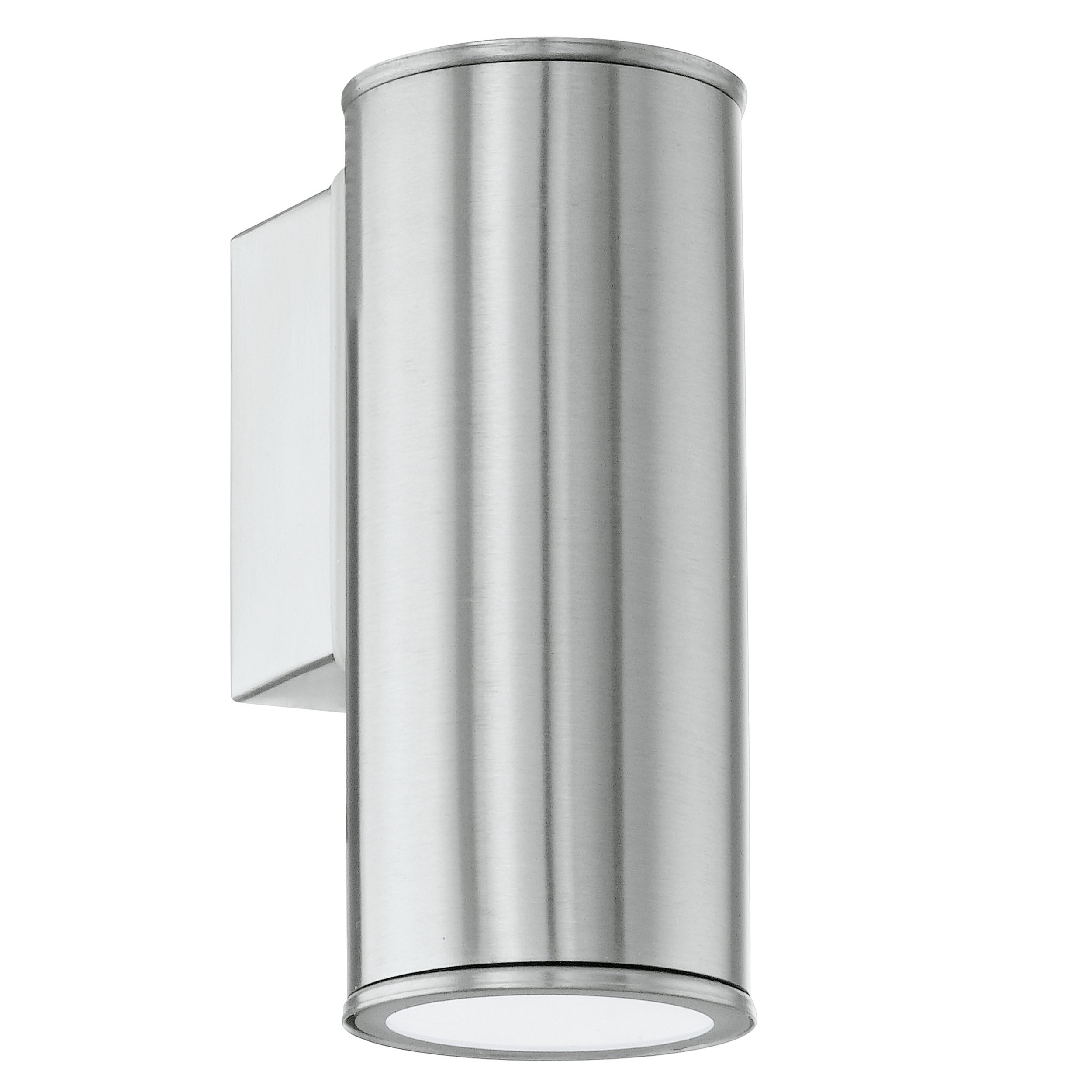 EGLO 94106 GU10-LED Stainless Steel Outdoor Wall Light RIGA, 94106