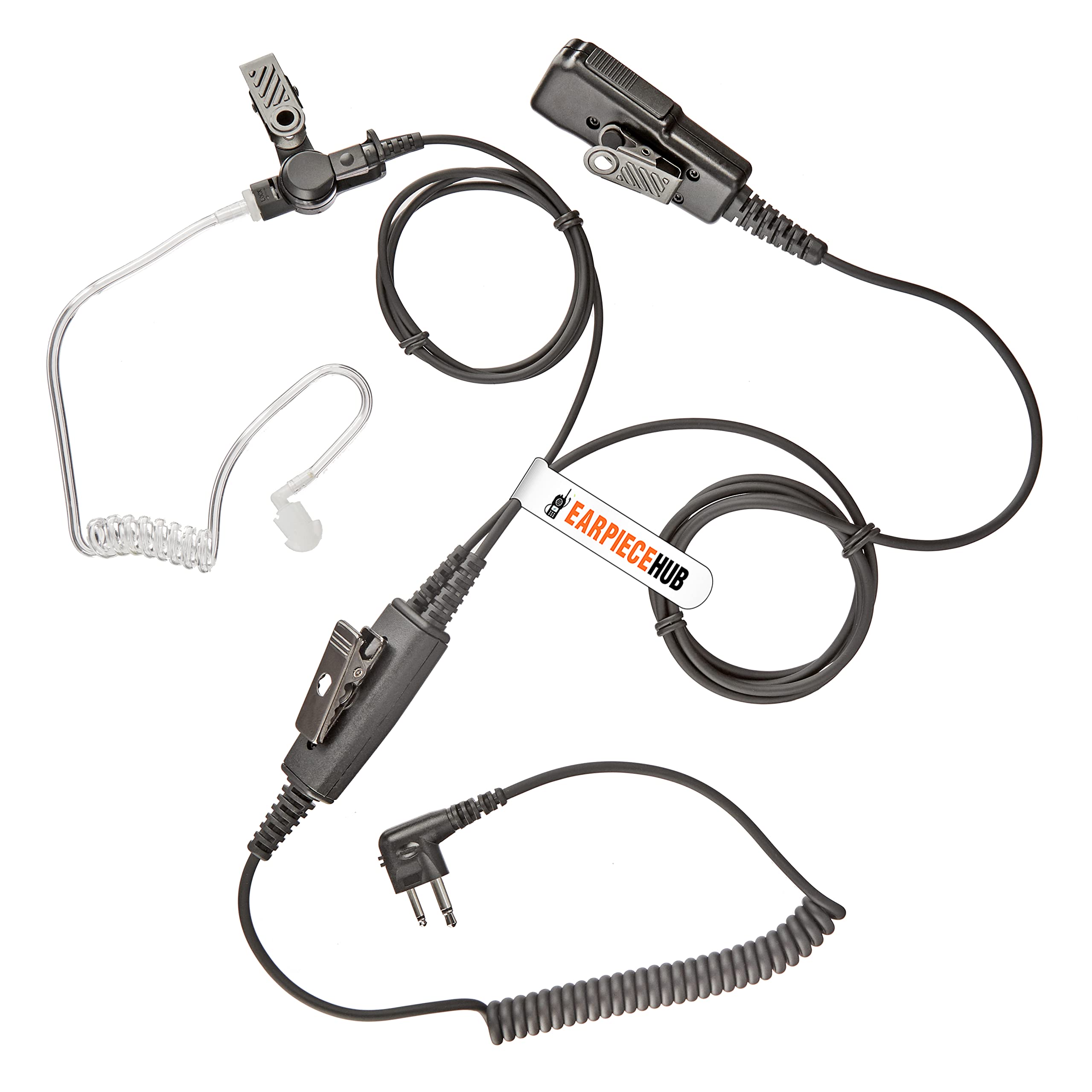 Professional PRO-HD Earpiece Headset for MOTOROLA (2 Pin) DP1400 CP200 CP040 GP300 GP88 CLS1110 XT420 XT460 XTN DTR Radio