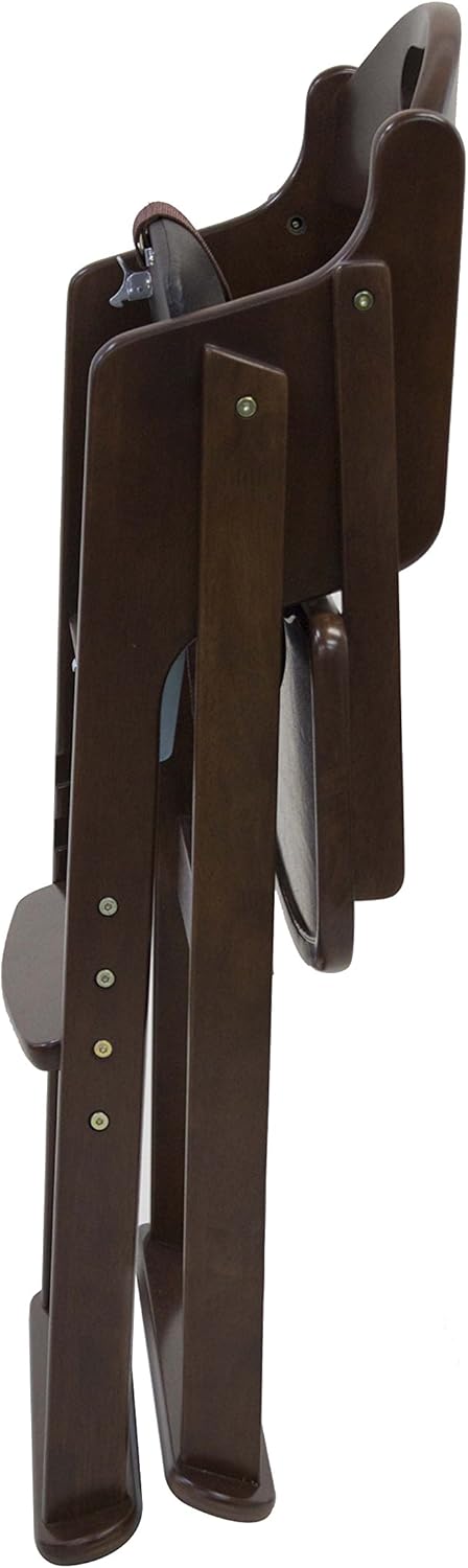 木製ワイドハイチェア ステップ切替