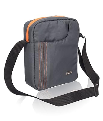 Cosmus 40051399005 Womens Sling and Cross-Body Laptop Bag (Dark Gray)