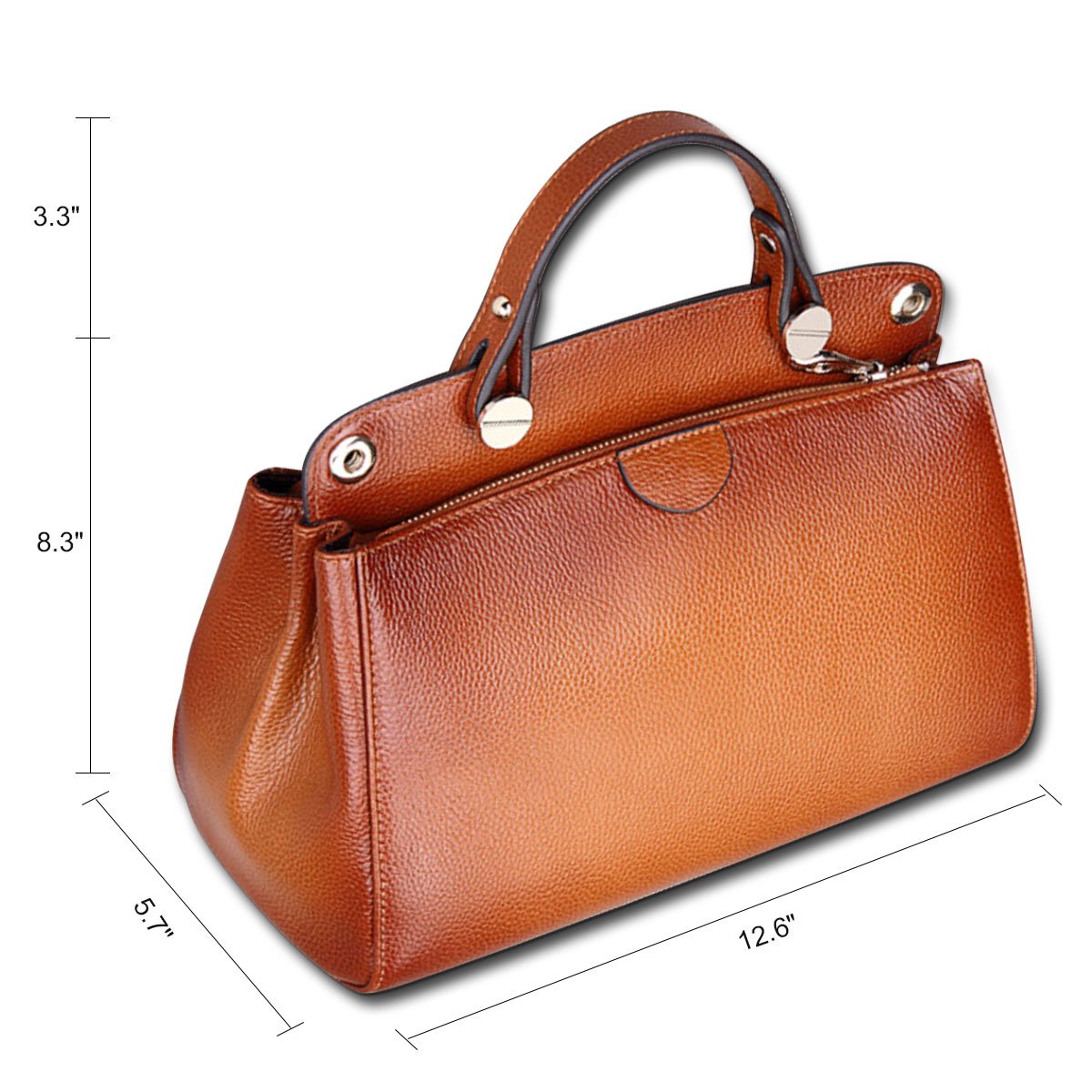 Genuine Leather Conceal Carry Designer Handbag for Women Clearance