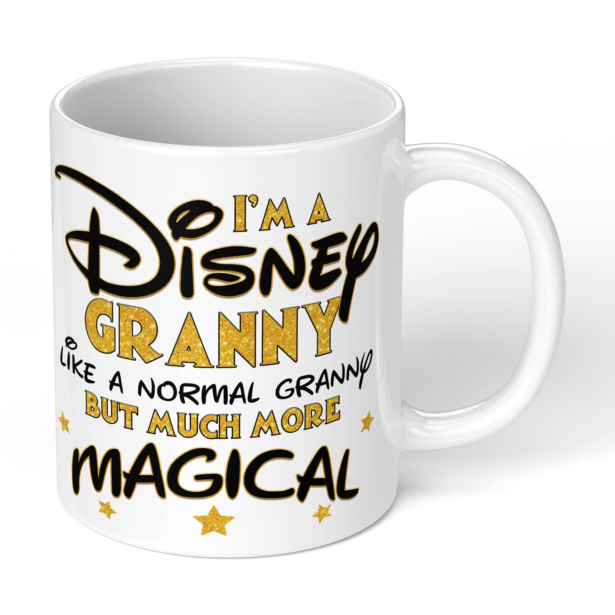 Disney Mummy Mug Christmas Birthday Mothers Day Gift Mum Aunty Grandma Nanny Coffee Tea Cup (Granny)