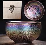 HAPPYDOG Colorful JianZhan Tenmoku Tea Cup Bowl