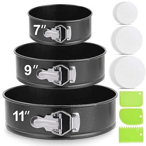 Molgree Springform Pan Set of Nonstick 11 Inch Cheesecake