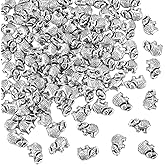 UNICRAFTALE 100Pcs Antique Silver Elephant Beads Alloy Metal Spacer Beads for Jewelry Making Bracelet Necklaces DIY Crafts