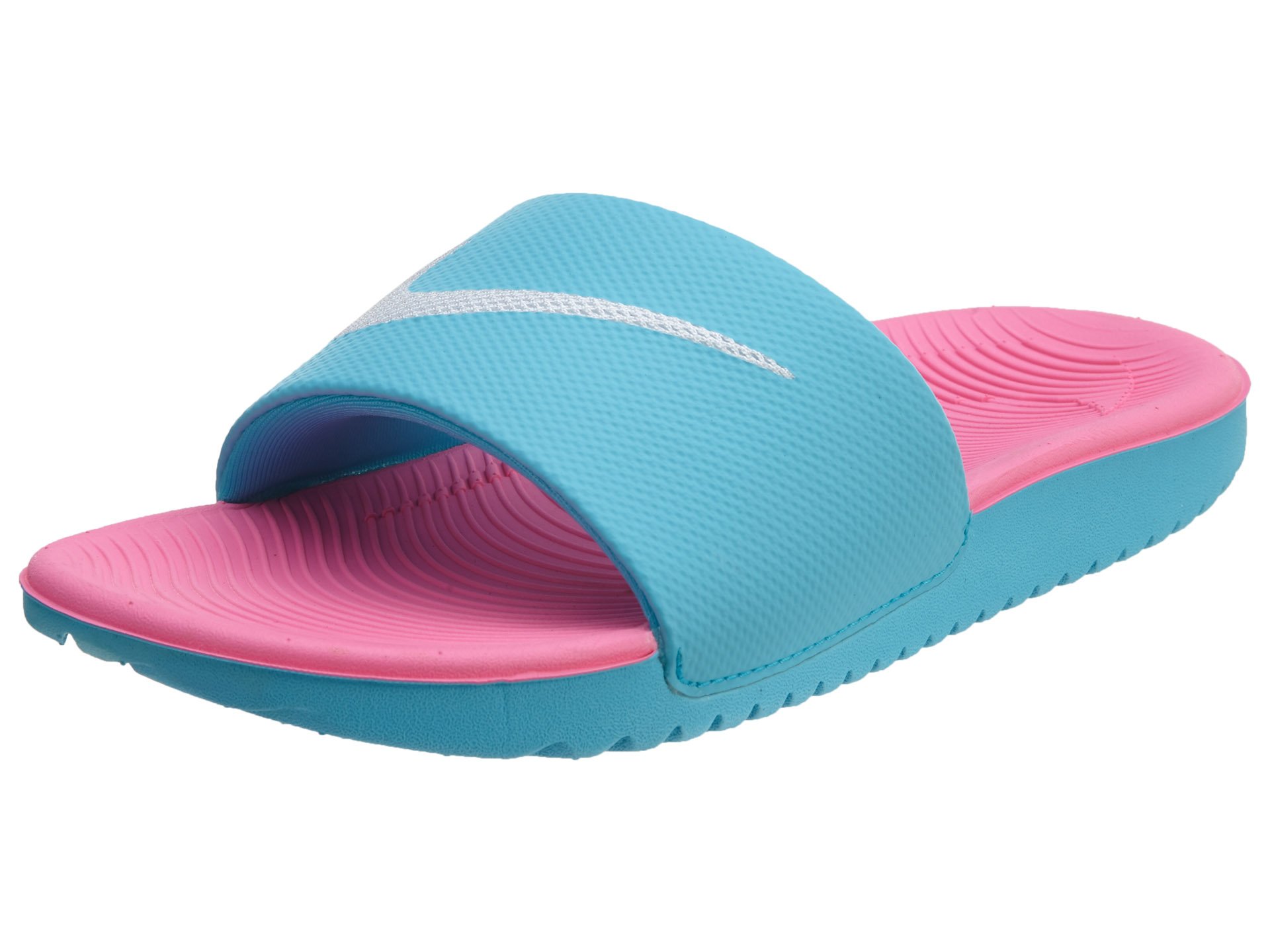 nike kawa slide blue