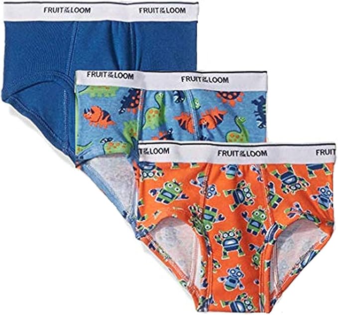 Amazon Fruit Of The Loom 3枚パック 男の子 幼児 トレーニング ブリーフ ボクサー 通販