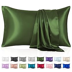 Silk Like Satin Pillowcase Standard Size, Dark