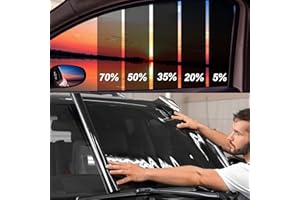 TOYOCO Window Tint Film for Cars 35% VLT 24in x 15Ft Ceramic Window Tints, Blocks 99% UV & IR Rays, Heat Resistant Anti Glare Film for Windshield, Scratch Resistant Sun Shade Auto Tint Roll