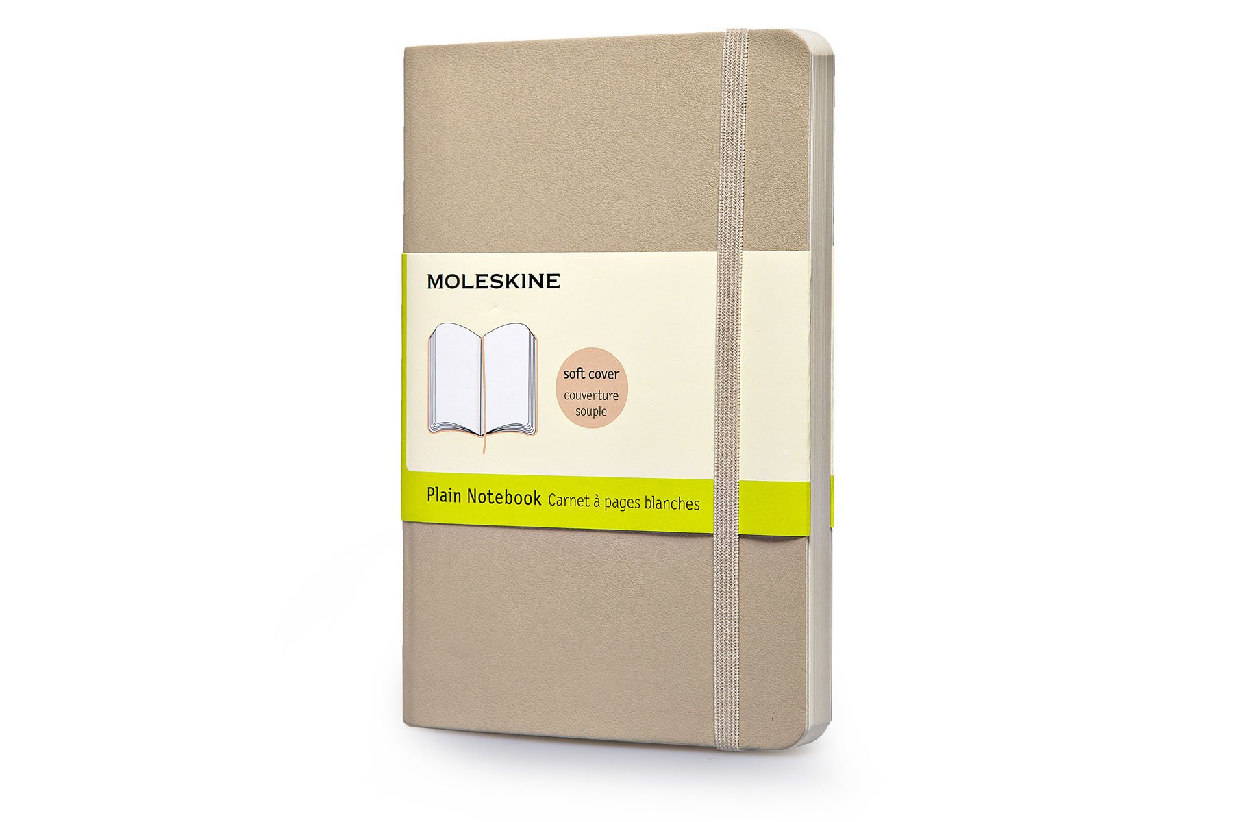 Moleskine Soft Cover Khaki Beige Pocket Plain Notebook