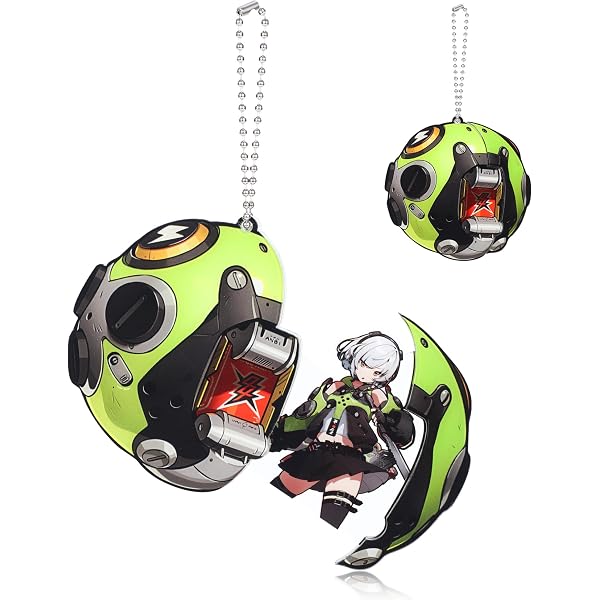 TANOKAY Bangboo Eous Keychain Key Chain Ring for Zenless Zone Zero