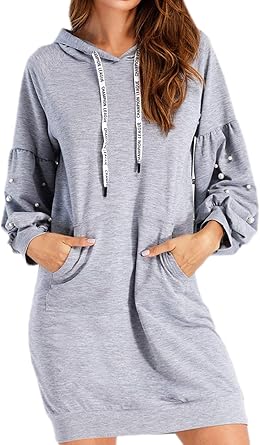 Amazon vestido sudadera mujer Clearance