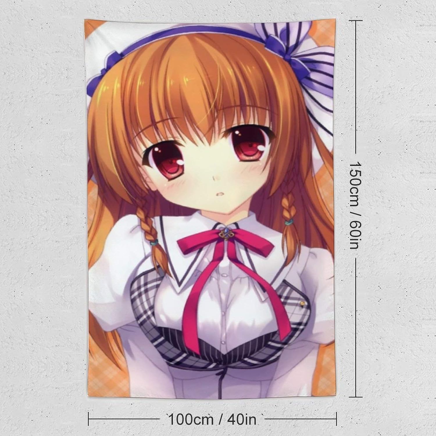 Amazon Co Jp タペストリー 朝宮椎名 インテリアおしゃれ壁掛け 壁飾り多機能 装飾布 ファブリック装飾用品 北欧風 装飾アート 模様替え 部屋 窓カーテン 新居祝い 60x40inch 150x100cm Generic