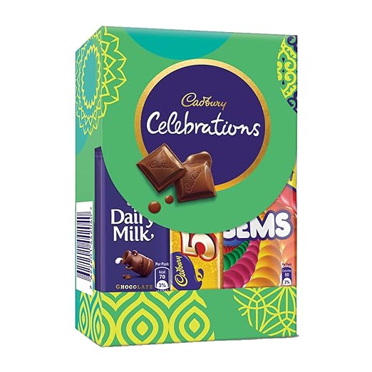 Cadbury Celebrations Assorted Chocolate Gift Pack, 64.2 g - Pack of 10