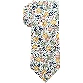 Gsyziux Floral Cotton Ties for Men, 2.56" Skinny Mens Tie Flower Men's Neckties for Wedding Party Celebration Date