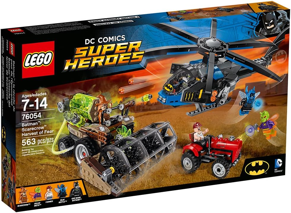 Amazon.com: LEGO Super Heroes 76054 Batman: Scarecrow Harvest of Fear Building Kit (563 Piece): Toys \u0026 Games