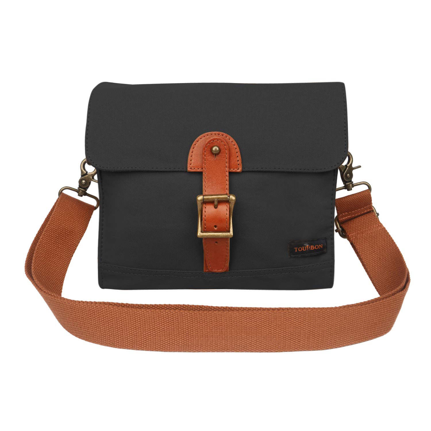 Tourbon Canvas Cycling Bike Handlebar Bag Bicycle Saddlebags