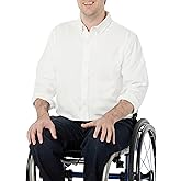 Amazon Essentials Men's Oxford Shirt, Slim-Fit Stretch, Long-Sleeve, Button Up