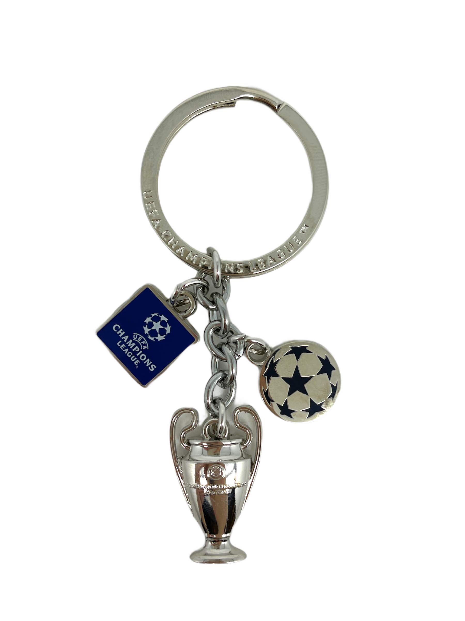 UEFA Champions League 2006-2007 unisex-adult UEFA-CL-SA-CHARMS Key chain, Sliver, 9 cm