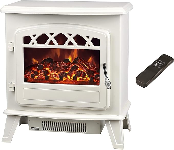 Galleon Fires "Castor " Electric Stove Cream Electric Stove