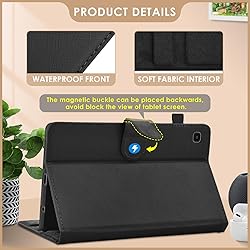 DETUOSI Leather Case for Samsung Galaxy Tab A7 Lite