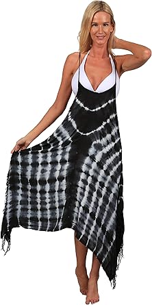 white flowy cover up