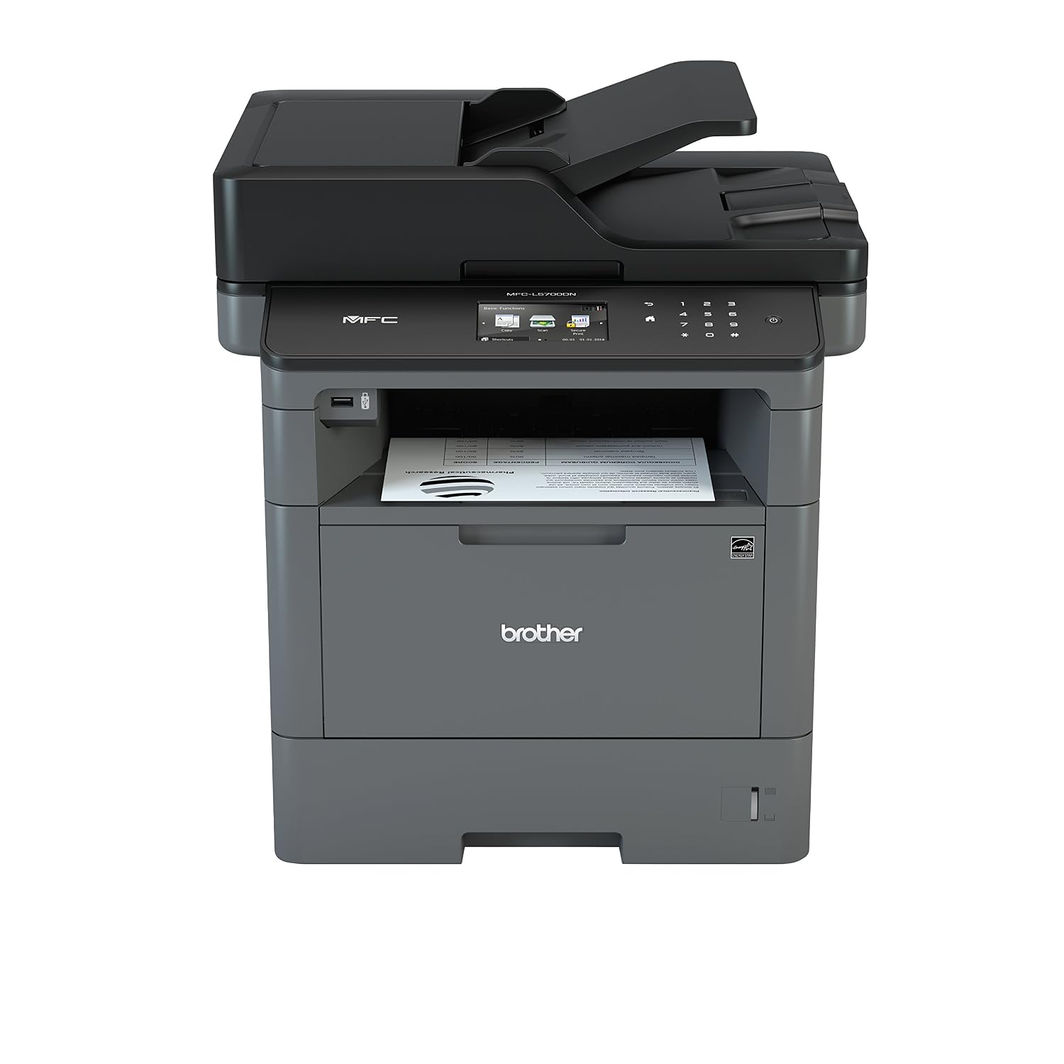 Impresora multifunción láser Monocromo Color Gris carbón Brother  MFC-L5700DN Bandeja 250 Hojas, 40 ppm, USB 2.0, Memoria de 256 MB, Doble  Cara automática, Ethernet Impresoras multifunción láser Informática  futakuchi-hakata.com