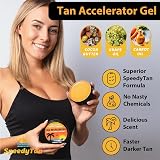 SpeedyTan Accelerator Gel Oil | Carrot Tanning Oil | Sunbed Natural Tan | UK view 3