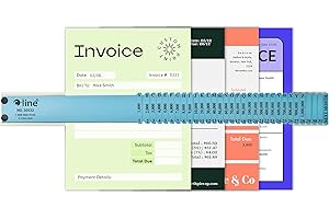 C-Line General Plastic Document Sorter, Letter Size, 32 Divisions, 3 x 23.5 Inches, Blue (30532)