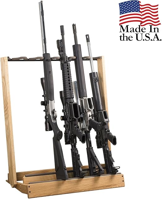 Hardwood Folding Gun Rack or Bow Holder Sports & Outdoors