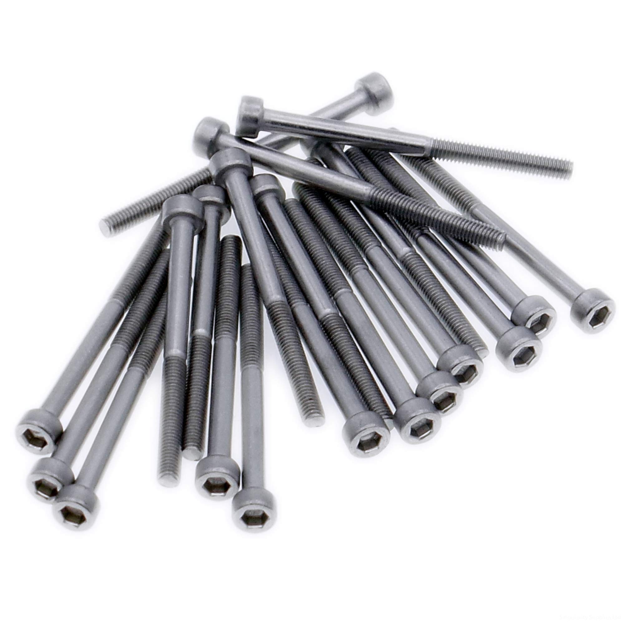 M2 (2mm x 10mm) Hex Socket Cap Screw (Bolt) - Stainless Steel (A2) (Pack of 20)