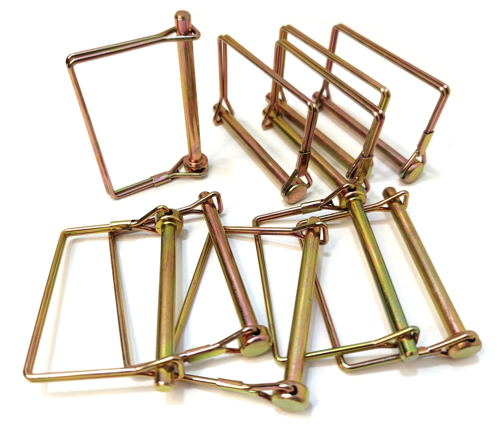 10 Pieces 1/4 Inch Wire Lock Pin, Trailer Coupler