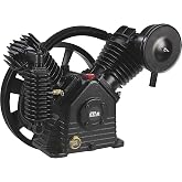 NorthStar Air Compressor Pump, 175 Max. PSI, 24.4 CFM at 90 PSI, 2-Stage | Two-cylinder design, Replacement compressor-pump application, Demanding air-tool output, Shop/garage use