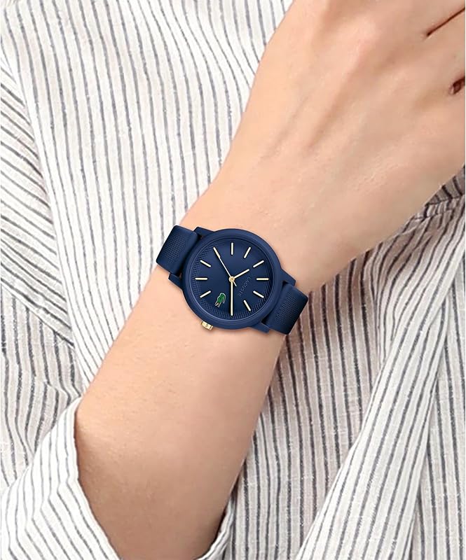 Orologio Analogico al Quarzo da Donna Collezione LACOSTE.12.12 con Cinturino in Silicone Blu Navy - 2001271