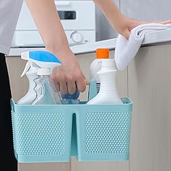 rejomiik Portable Shower Caddy Basket Plastic